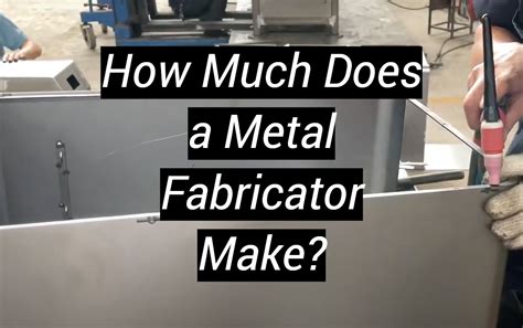 average income for a ironwork metal fabricator|how much do fabricators make.